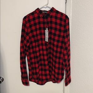 Denim & Flower Flannel